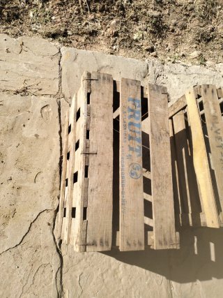 3 Scatole di Legno Antiche Frutta Verdura
