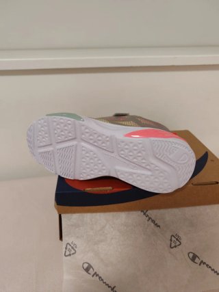 Zapatillas Champion niña plateadas y rosas