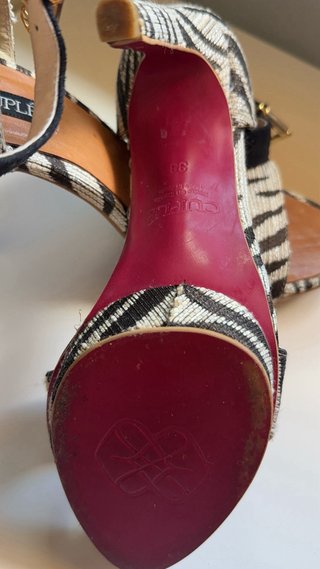 Sandalias Cuplé Zebra