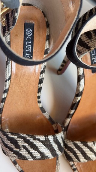 Sandalias Cuplé Zebra