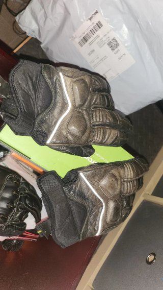 Guantes de moto talla M
