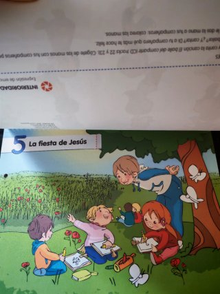 Libro religión católica Edebe educación infantil 4