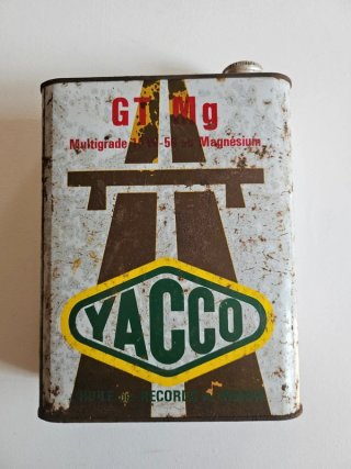 Lote 3 Latas Aceite Castrol Yacco  huile Años 70