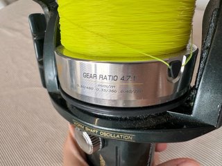 Carrete de pesca Helicon 5600NF + bobina