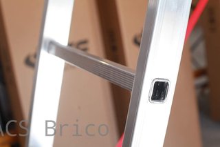 Escalera Aluminio 3x7 - 2+2+2 M - 66x25mm