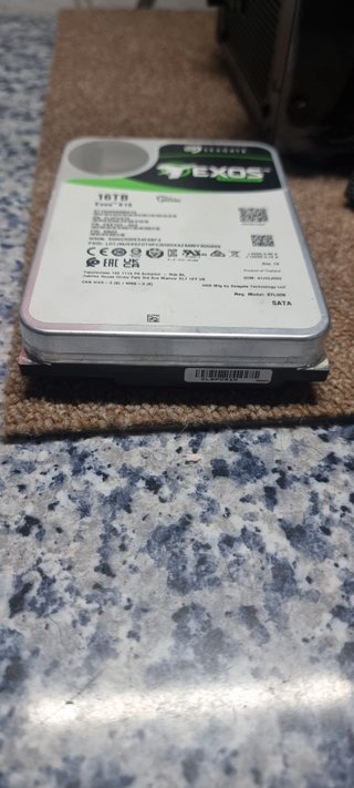 Disco Duro Seagate 16TB Exos X16