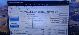 Disco Duro Seagate 16TB Exos X16