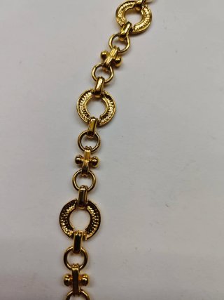 Collana dorata vintage