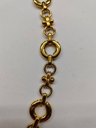 Collana dorata vintage
