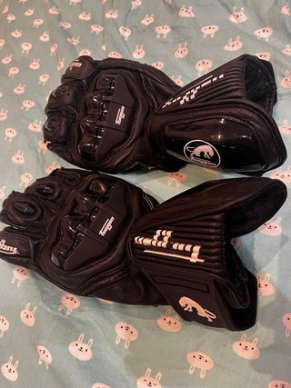 Guantes de Piel Furygan Negros