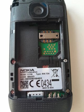 Nokia C2-05 Nero