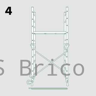 Andamio Multiusos Plegable - 4 Metros