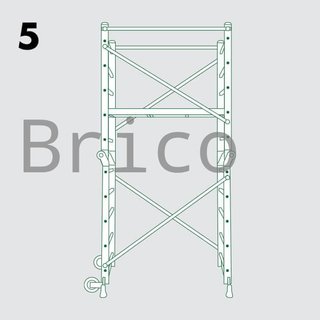 Andamio Multiusos Plegable - 4 Metros