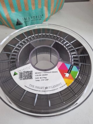 Filamento PLA Smartfil Nogal Wood