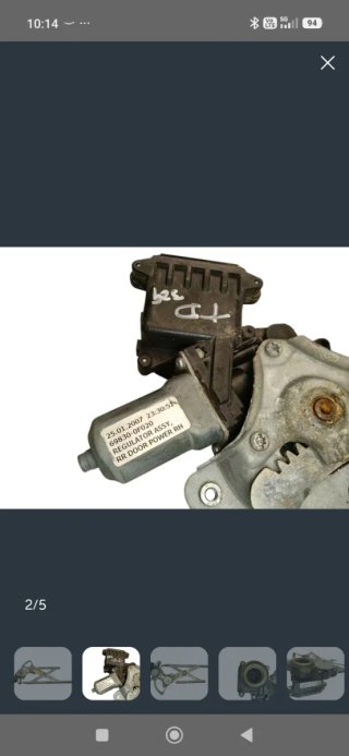 Elevalunas Trasero Derecho Toyota Corolla Verso