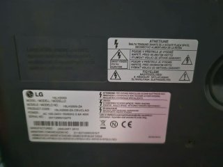 TV LG Negra
