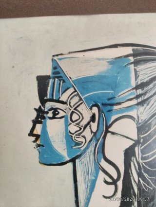 Cuadro Picasso , retrato de Sylvette David.