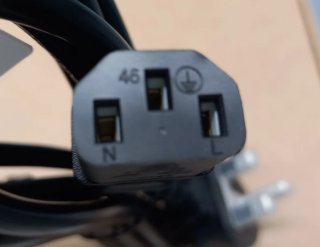 Cable alimentación clavija Reino Unido UK