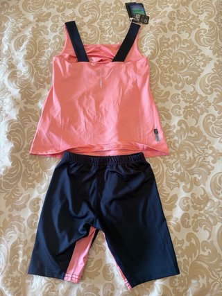 Conjunto deportivo niña rosa y azul