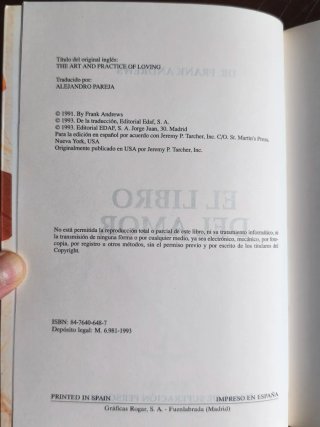 El libro del amor