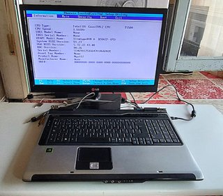 Acer Aspire 9420 - Parte inferiore completa