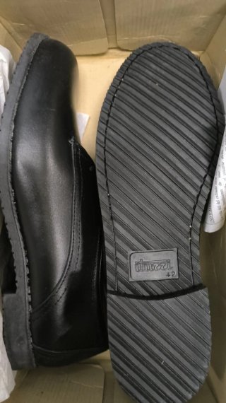 Zapatos negros trabajo oficina varias tallas