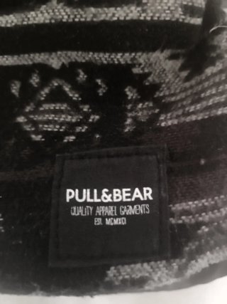 Mochila Pull&Bear étnica beige y marrón