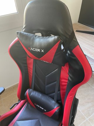 Silla Gamer Racer X Negra y Roja