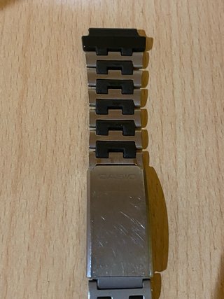 Correa Vintage Original CASIO Acero Inoxidable/Res