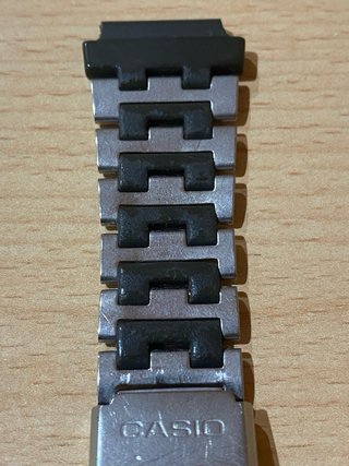 Correa Vintage Original CASIO Acero Inoxidable/Res