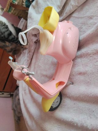 Moto Barbie Rosa Polipoker