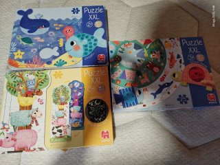 Lote 3 Puzzles Infantiles Goula XXL