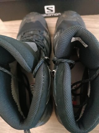 Botas de Trekking Salomon Gore-Tex Preto/Cinza