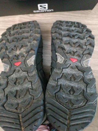 Botas de Trekking Salomon Gore-Tex Preto/Cinza