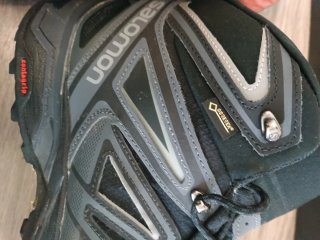 Botas de Trekking Salomon Gore-Tex Preto/Cinza