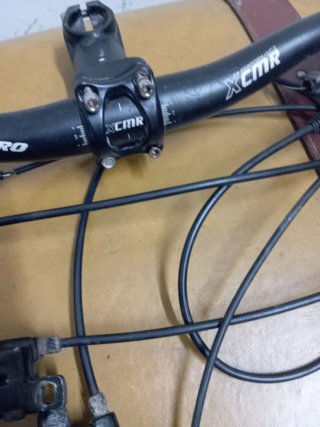 Manillar MTB + Potencia + Kit Frenos Hidráulicos