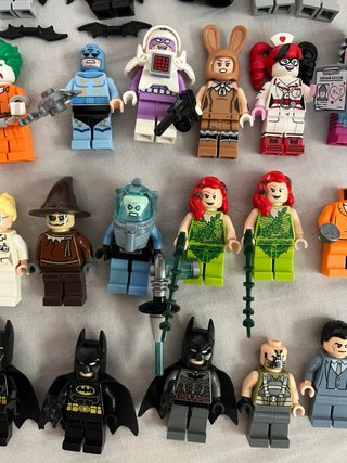 Lote LEGO Batman minifiguras, piezas y accesorios