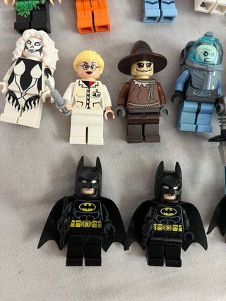 Lote LEGO Batman minifiguras, piezas y accesorios