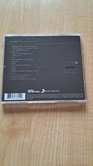 CD Il Divo The Greatest Hits