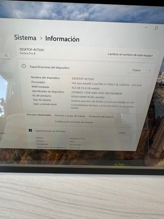 Microsoft Surface Pro 8 256Gb 16Gb Ram