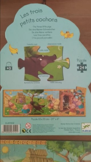 Puzzles Infantiles DJECO (24, 36, 50 piezas)