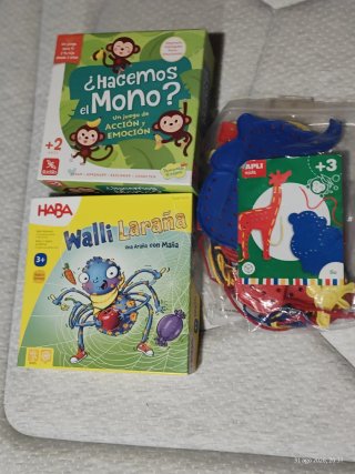 Lote 3 Juegos de Mesa Infantiles