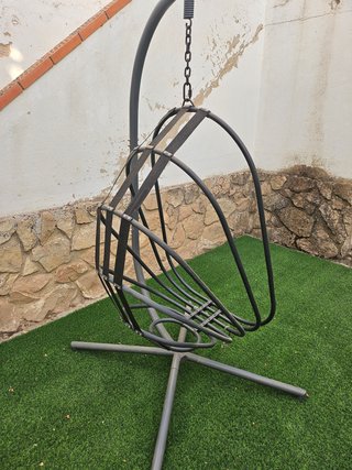 Sillón terraza balancín metal