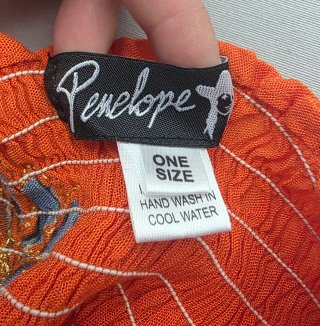Vestido Verano Penelope Mariposa Naranja