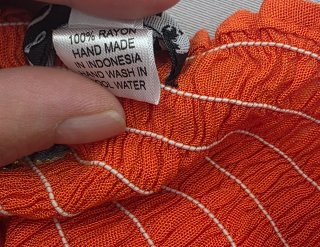 Vestido Verano Penelope Mariposa Naranja