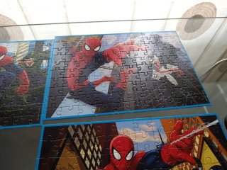 4 Puzzles Marvel Spiderman Educa