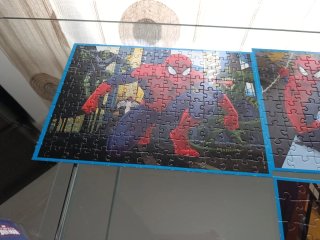 4 Puzzles Marvel Spiderman Educa