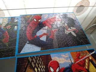 4 Puzzles Marvel Spiderman Educa