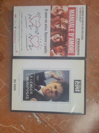 DVD Manuele D'Amore y La Lengua de las Mariposas