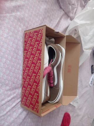 Zapatillas Vans Marrones y Rosas